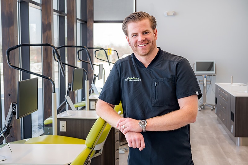 Dr. DeHaan at DeHaan Orthodontics in Lake Orion, MI